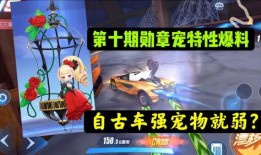 飞车手游最新宠物爆料点,神秘力量觉醒，速度与激情再升级！